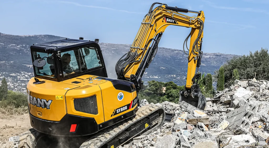 Escavatore Sany SY80U - Heavy Equipment
